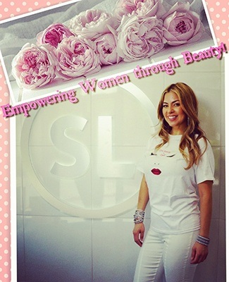 Empowering women through beauty flyer